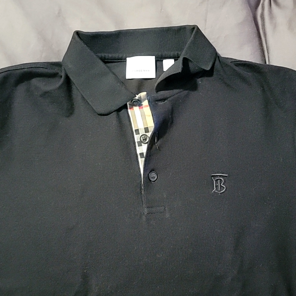 Men's Burberry polo shirt